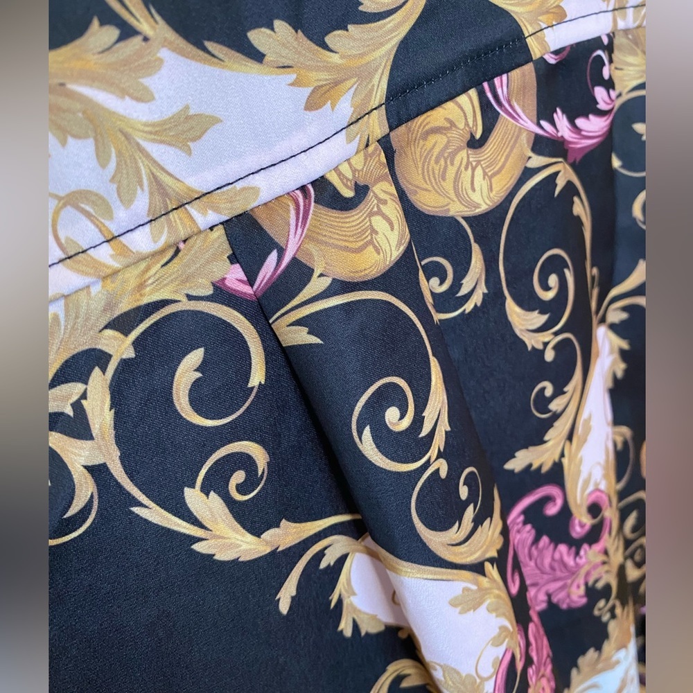 DG2 By Diane Gilman Button Down Blouse NWT 1B2 Size L - Picture 6 of 7